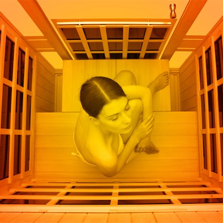 The only infrared sauna with true 360-Degree-heater placement
