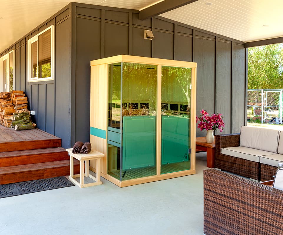 Evolve 30 3 person infrared sauna for home use Evolve 30 3 person infrared sauna for home use