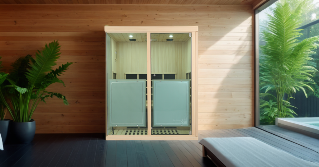 3 person infrared sauna